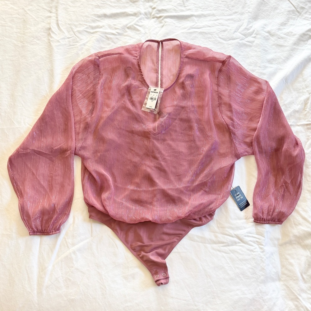 Express Bodysuit - Sheer with tank